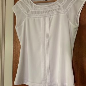 The Limited white blouse, size M